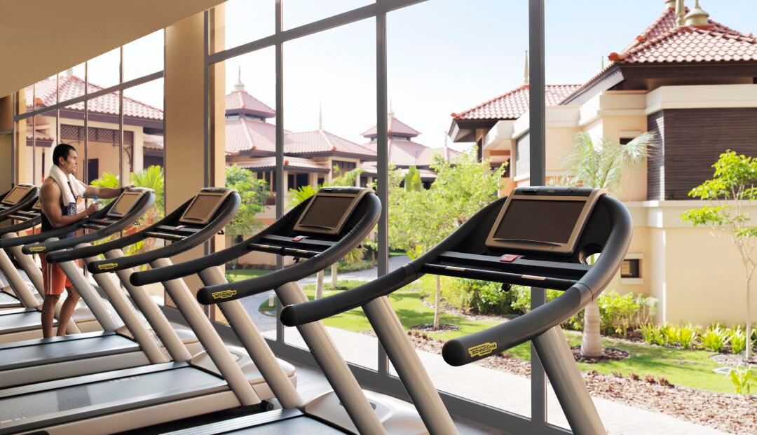 Hotel fitness center